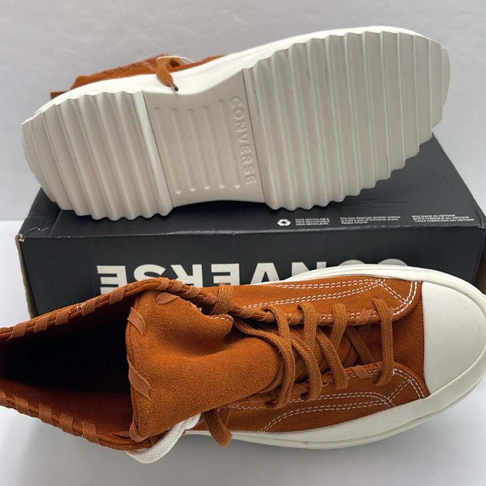 Converse Men’s High-Tops  PLATFORMS Sneakers A04299C
RUN STAR HIKE HI AMBER SE - Picture 3 of 16